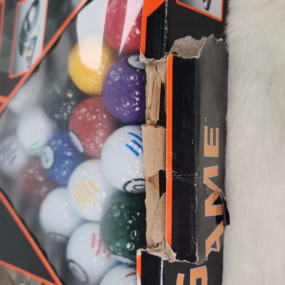 GOLFER'S POOL Game by Club Champ: 16 balls and rack, 6 cups, In retail p… - Picture 9 of 17